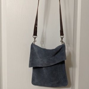 Owen Barry Suede Purse